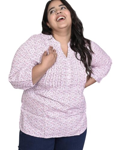 9 Impression Plus Size Tunic Shirt: Comfort & Style for ₹400