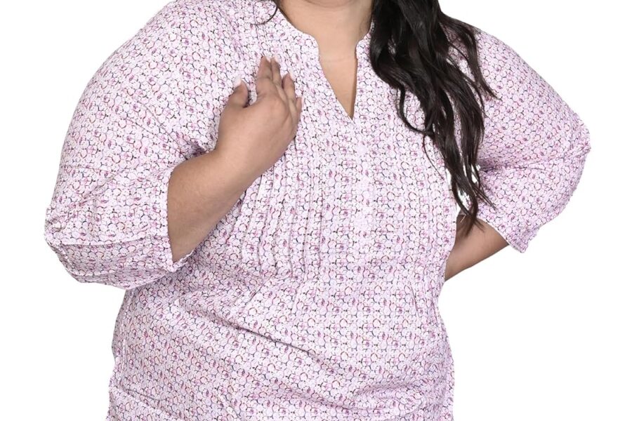 9 Impression Tunic Shirt: Stylish Plus Size Comfort