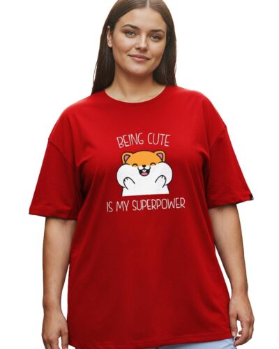 Bewakoof Plus Size T-Shirt: Your Cute Superpower!