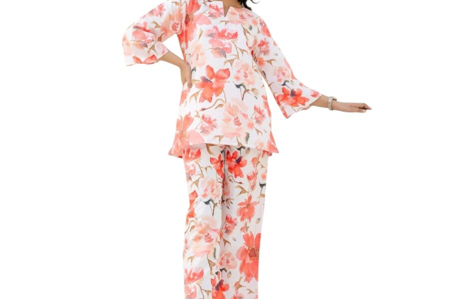 Bloom in Style: Plus Size Floral Co-Ord Set for Every Occasion