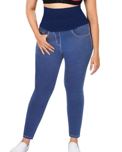 Dermawear High Waist Jeans: Comfy Denim for Curvy Indian Women