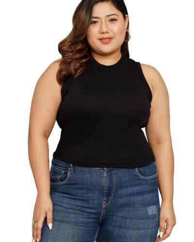 FUNDAY FASHION Ribbed Crop Tank Top: Your New Go-To Style!