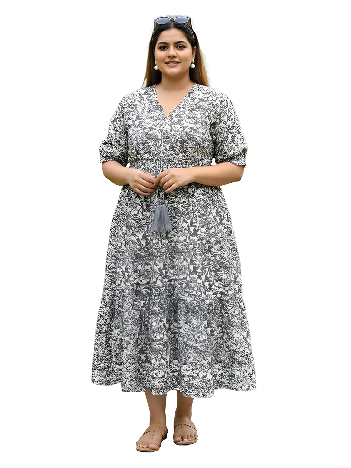 Indietoga Plus Size Floral Maxi Dress: Your New Go-To!