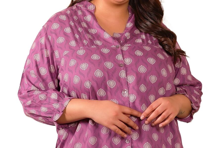 Indietoga Plus Size Tunic: Chic Comfort for ₹885!