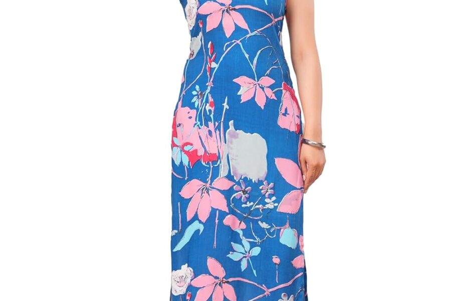 Maquien Rayon Printed Kurta: Comfort & Style for ₹499!