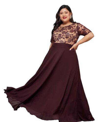 Miss Chase A+ Dress: Comfort & Style for Curvy Women