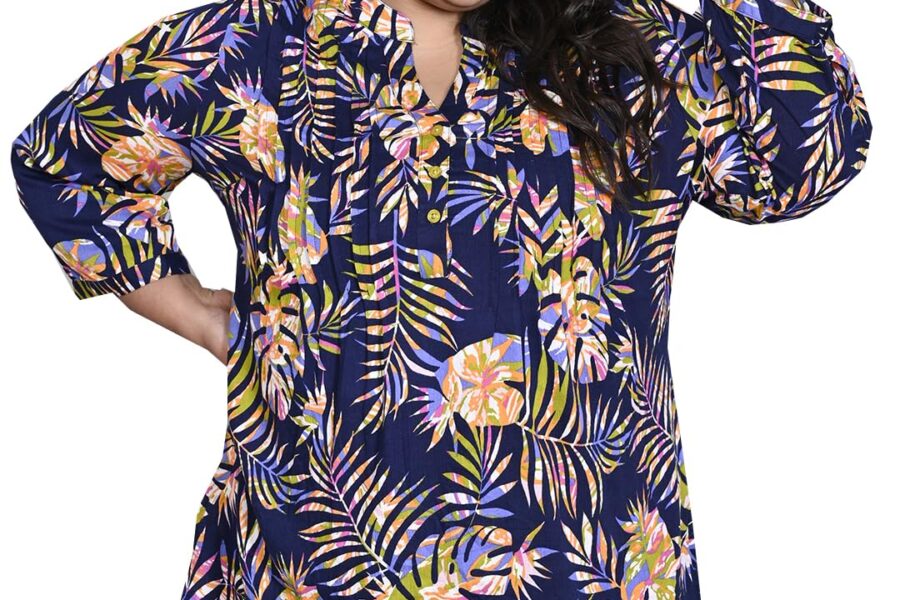 Oversized Plus Size Top: Comfort & Style for Curvy Women