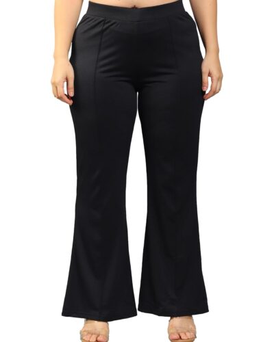 Plus Size Bell Bottom Trousers: Office & Beyond