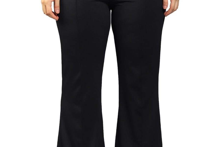Plus Size Bell Bottom Trousers: Office & Beyond