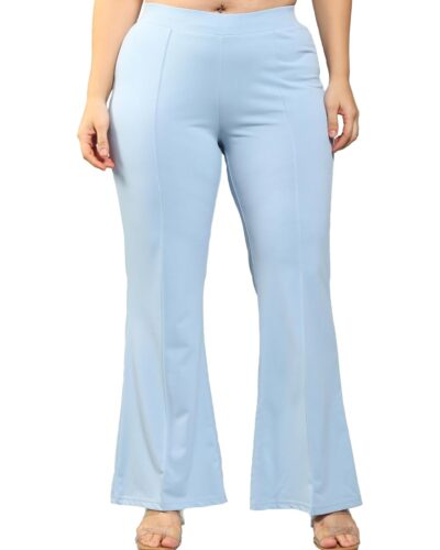 Rock Your Style: Plus Size Bell Bottom Trousers for Office & Beyond