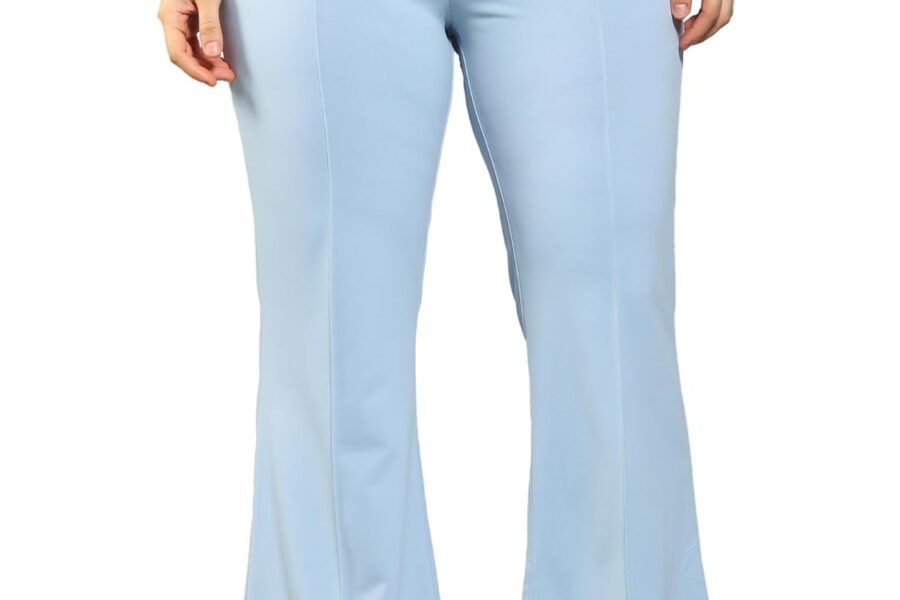 Rock Your Style: Plus Size Bell Bottom Trousers for Office & Beyond