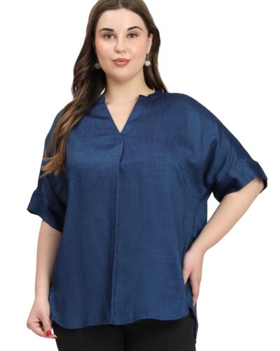 SINDOORI Relaxed Fit Tops: Comfort for Curvy Women
