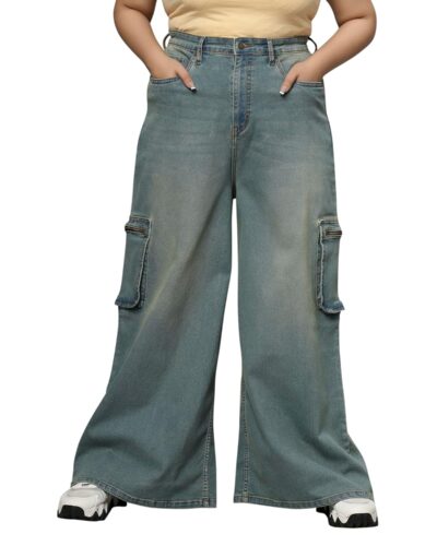 TURNING BLUE Extra Wide High Rise Jeans: Your New Go-To!