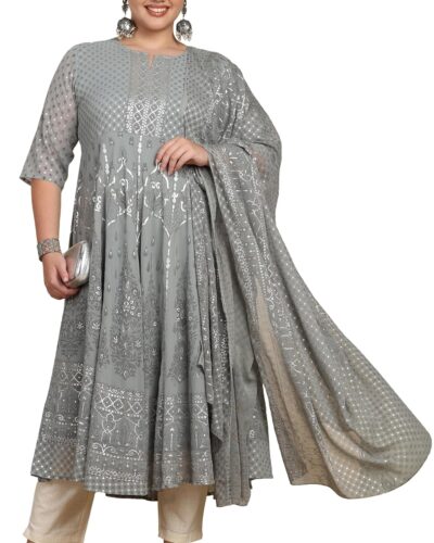 Yash Gallery Anarkali Kurta: Festive Style for Curvy Queens