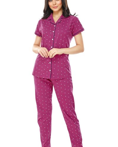 ZEYO Plus Size Cotton Night Suit: Comfort & Style