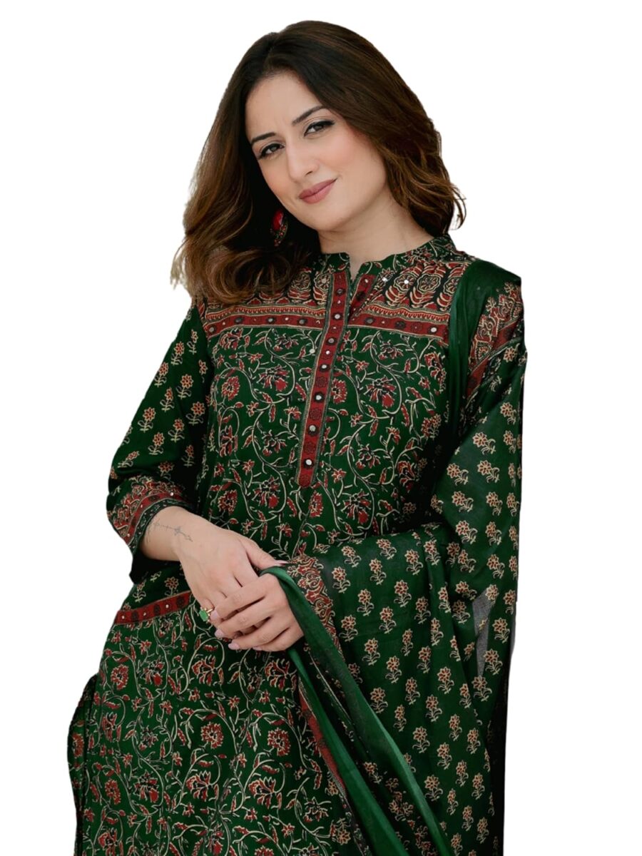 Arayna Cotton Printed Kurta Set: Your Go-To Plus Size Style