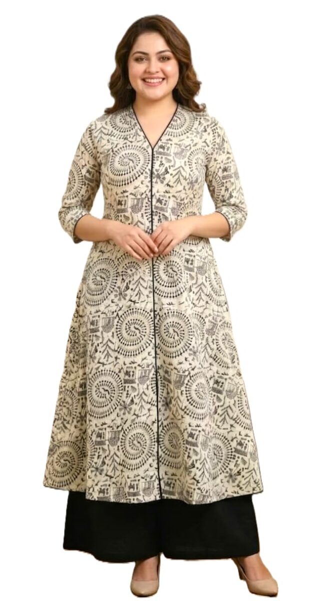 CREATION & YOU Plus Size Cotton Kurta Set: Office Chic Under ₹750