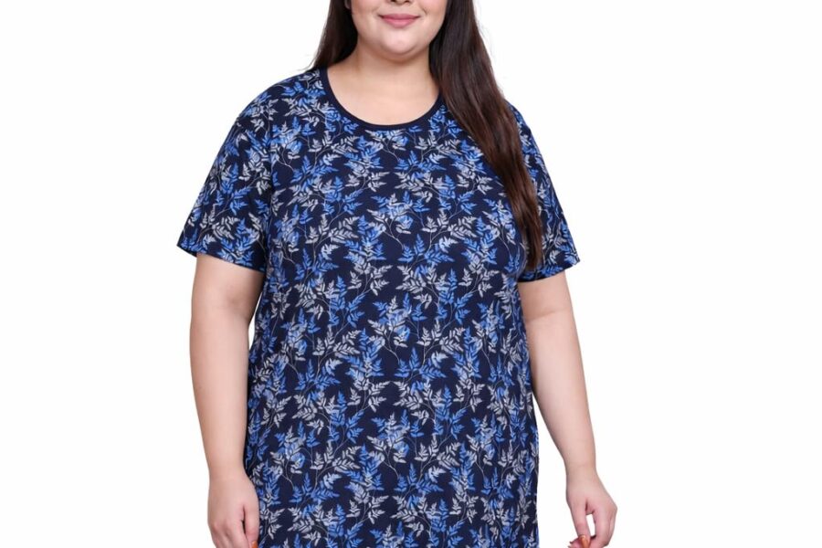 In Love Cotton Oversized Tee: Summer Style for Plus Sizes