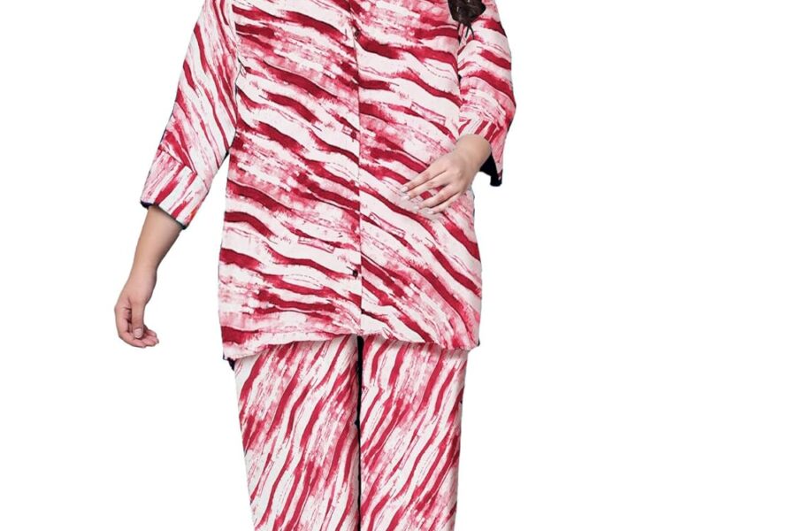 Indietoga Printed Coords Set: Your Plus Size Style Steal at 72% Off