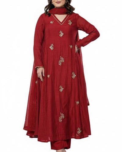 KLOSIA Anarkali Plus Size Kurta Set: ₹749 Festive Steal!