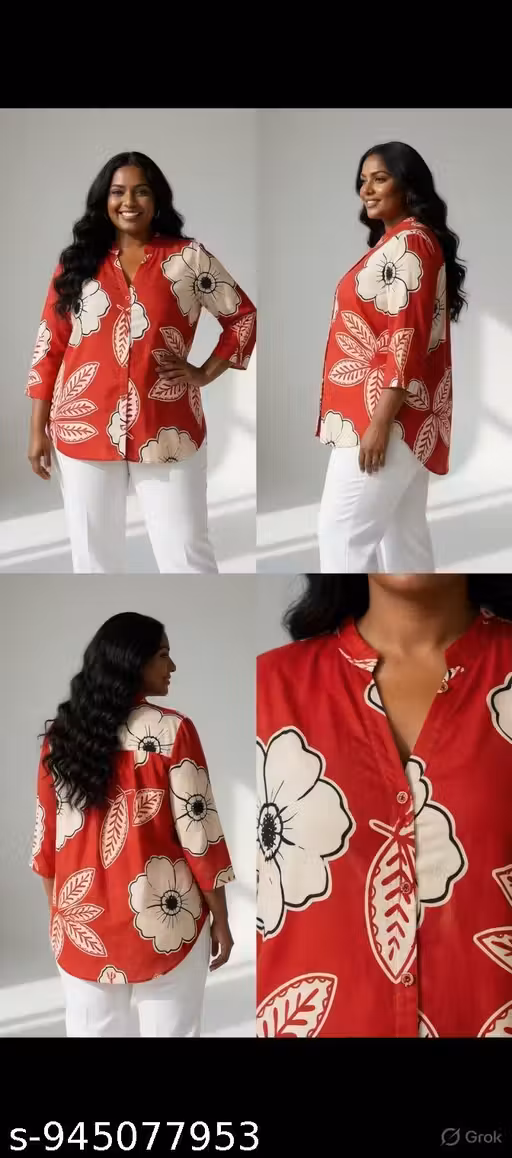 Meesho’s ₹578 Vibrant Red Plus Size Top: Your Budget Go-To