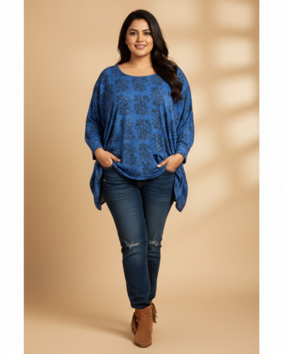 Akiko’s Relaxed Fit Western Top: A Plus Size Steal at ₹639