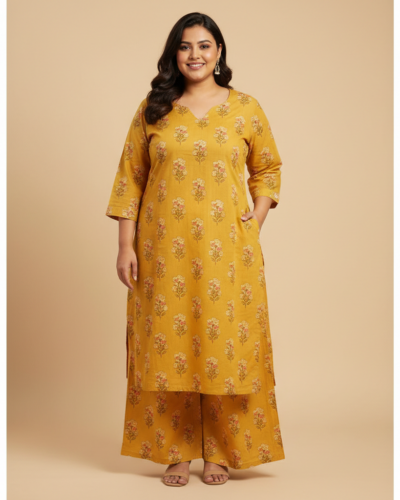 Amayra Pure Cotton Palazzo Set: Summer Ready at 71% Off!