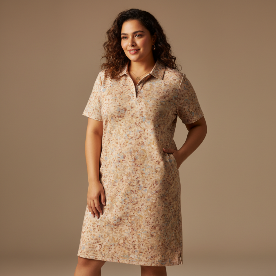AMYDUS Plus Size Polo Dress: Your New Everyday Essential