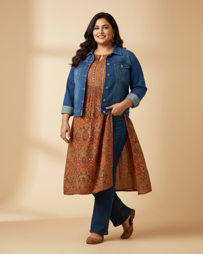 DIMPY GARMENTS Plus Size Denim Jacket Review: ₹599 Steal!