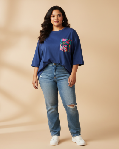 JUNEBERRY Plus Size Oversized Cotton T-Shirt Review