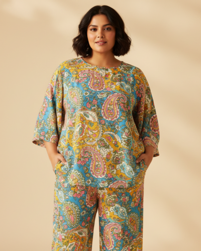 Leriya Fashion Co-ord Set: Summer Style for Curvy Women