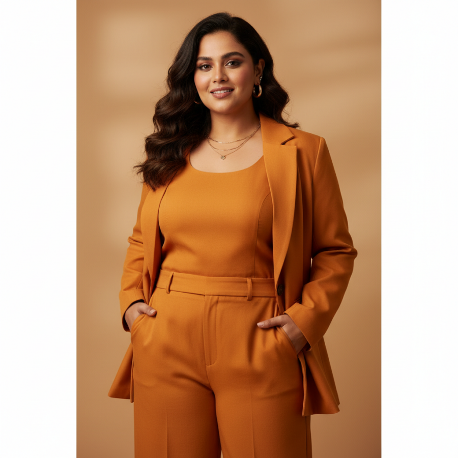 Rock Your Style: Leriya Fashion Co-ord Set for Curvy Divas