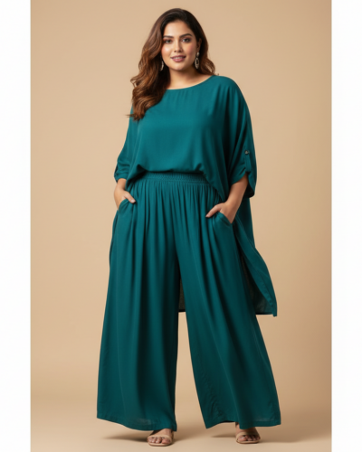Stars and You Loose Fit Plus Size Palazzo with Pockets: Your Comfy Go-To