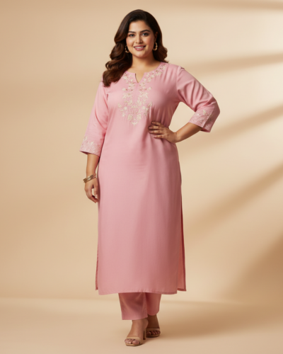 WILSHIRE Plus Size Rayon Kurta: Your New Everyday Go-To