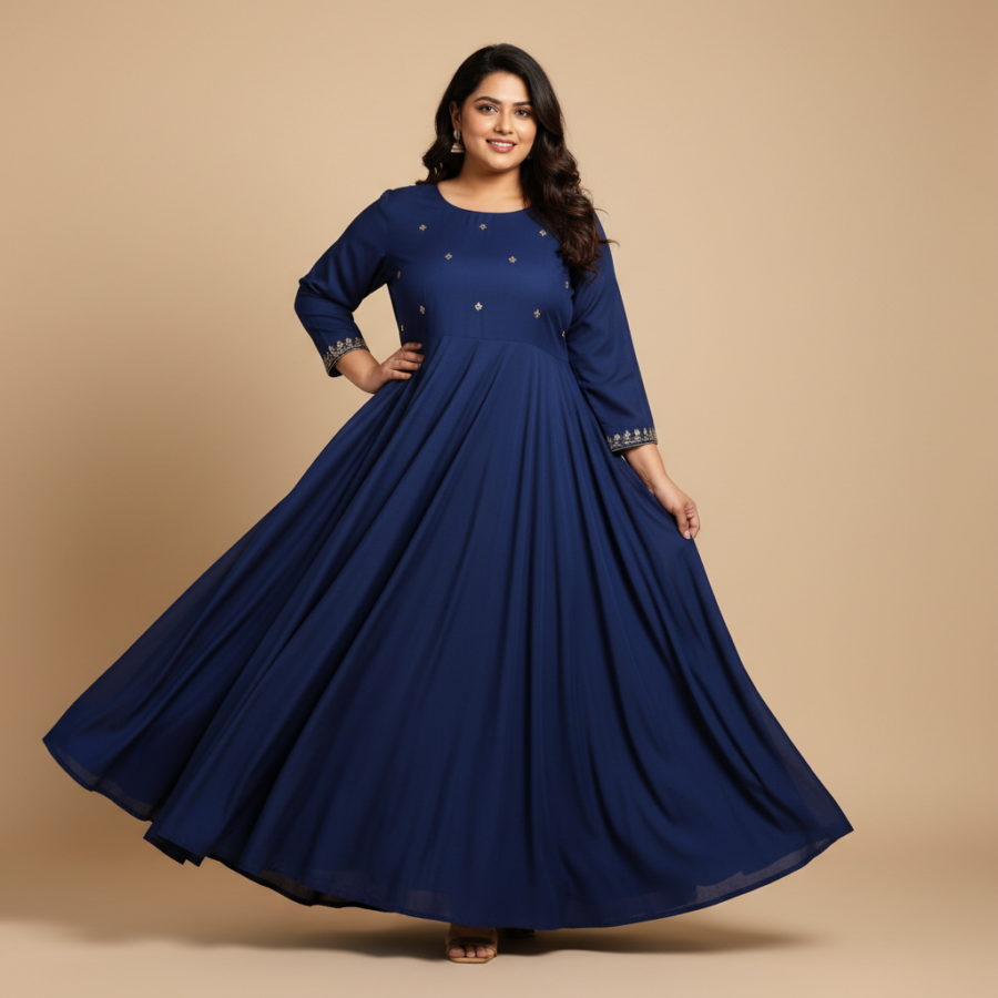 Yash Gallery Rayon Anarkali Kurta: Your New Festive Go-To!